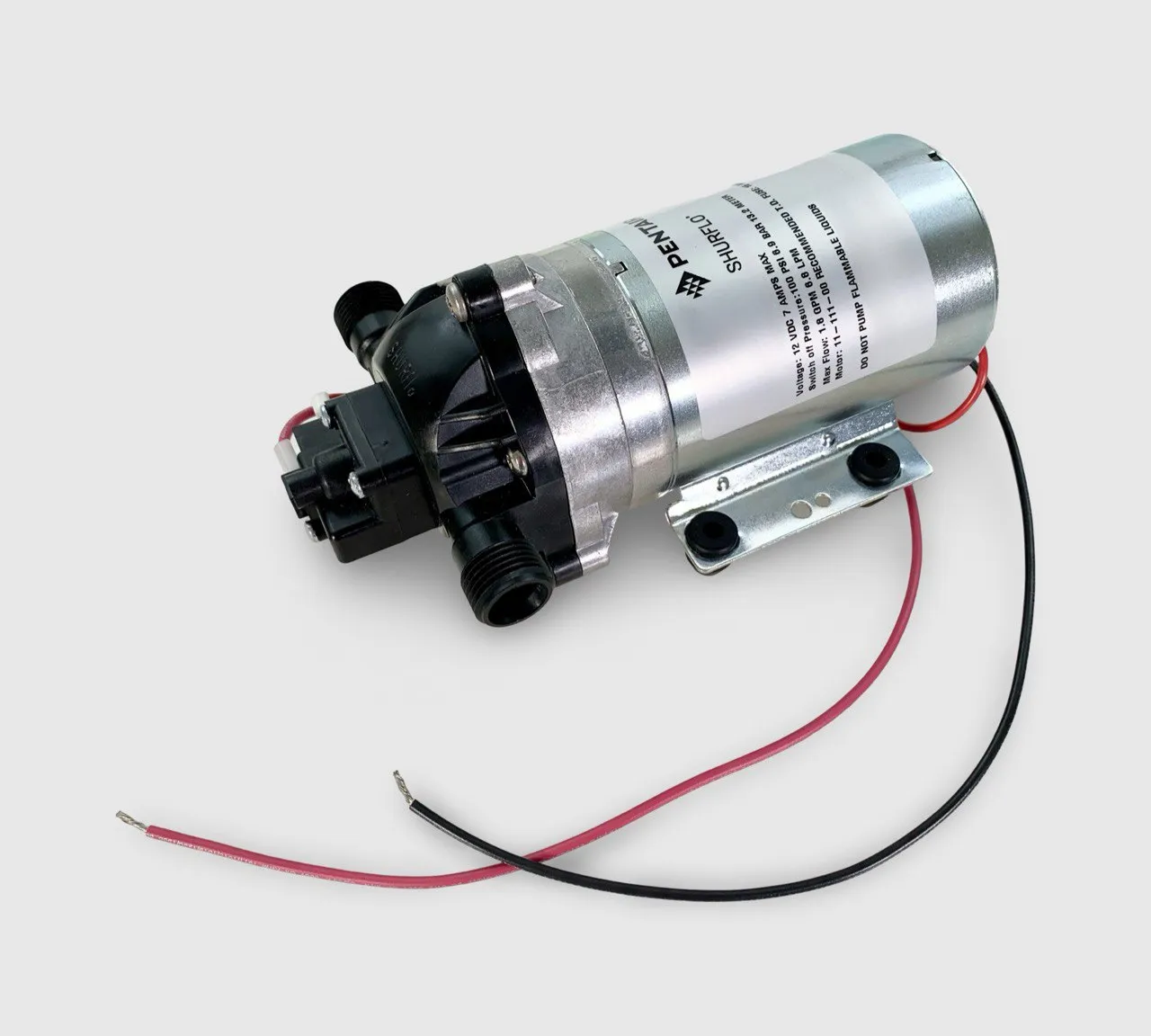 Pentair Shurflo 12V 100 psi Pump - for Van-mounted Water Feed Pole System