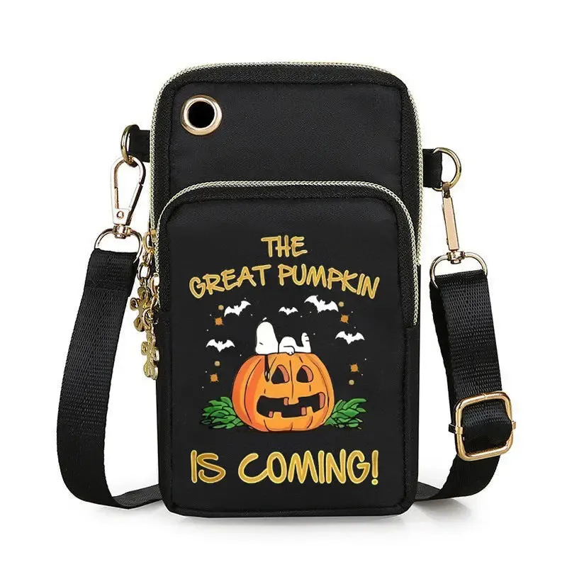 pumpkin pattern wallet