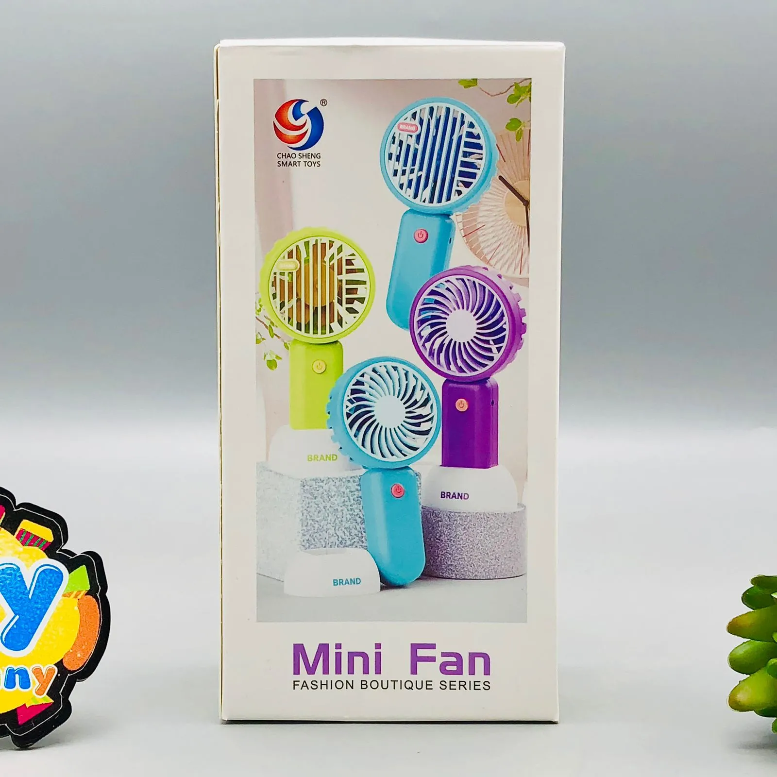 Rechargeable Fashion Boutique Fan With USB