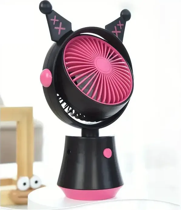 Rechargeable Kuromi Fashion Cartoon Fan