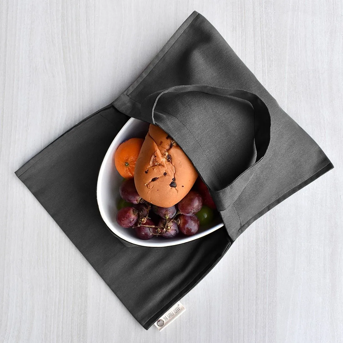 Solid Pot Luck Bag - Midnight Grey