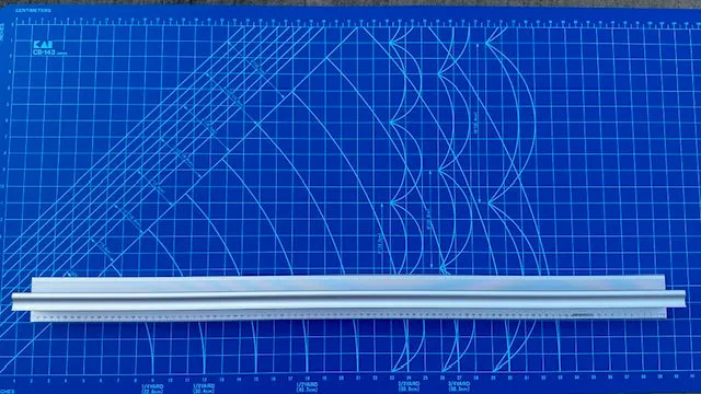 Stainless Steel Edge Safety Ruler & Cutting Ruler for Straight & Pinking Rotary Cutting