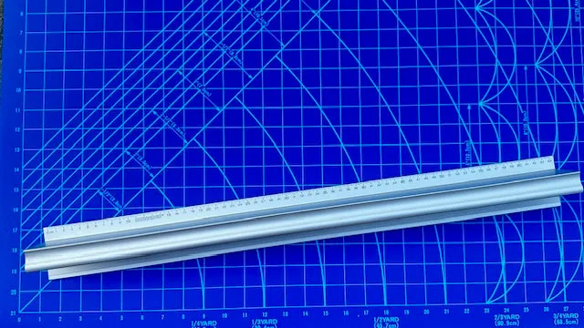 Stainless Steel Edge Safety Ruler & Cutting Ruler for Straight & Pinking Rotary Cutting