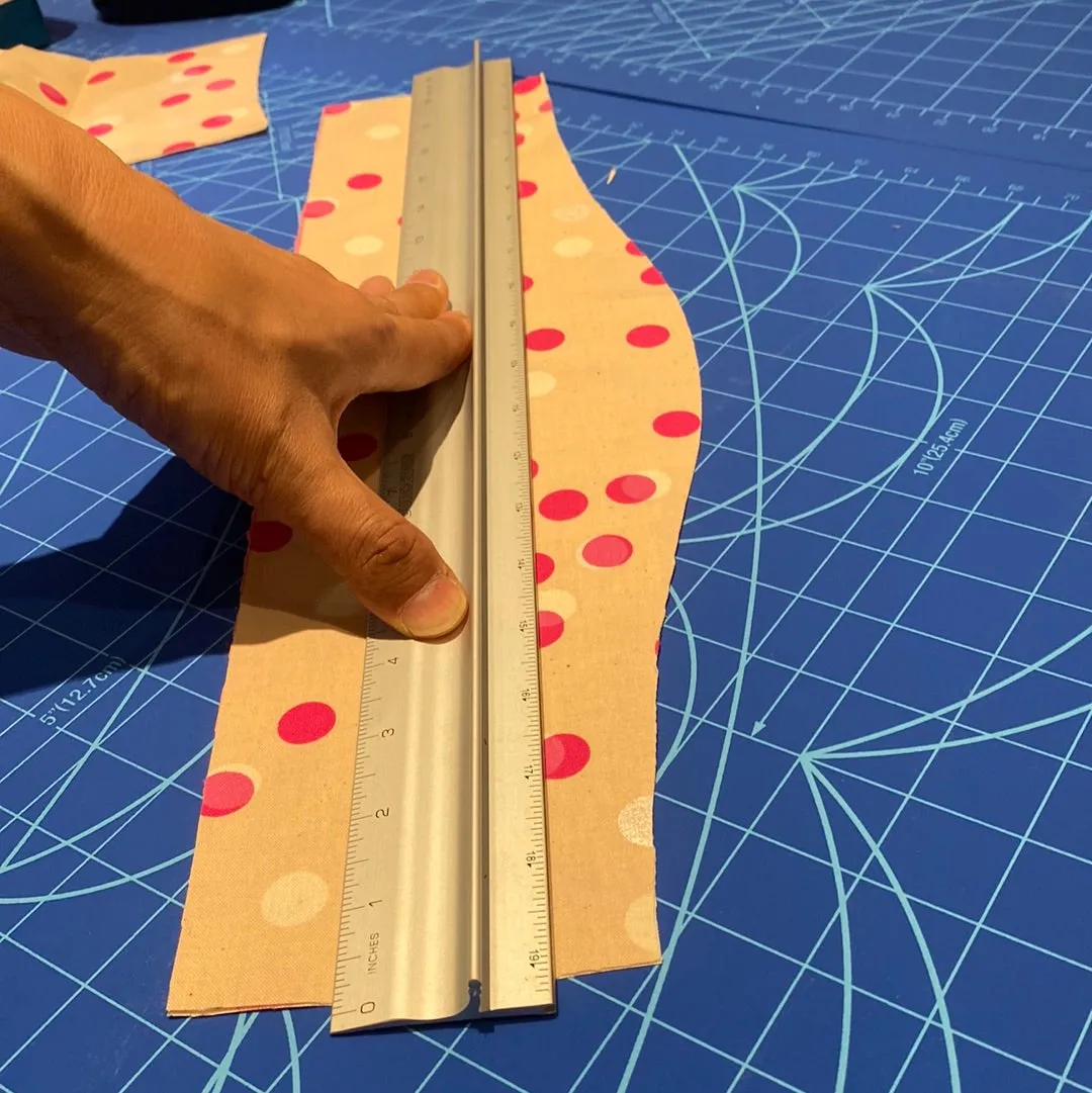 Stainless Steel Edge Safety Ruler & Cutting Ruler for Straight & Pinking Rotary Cutting