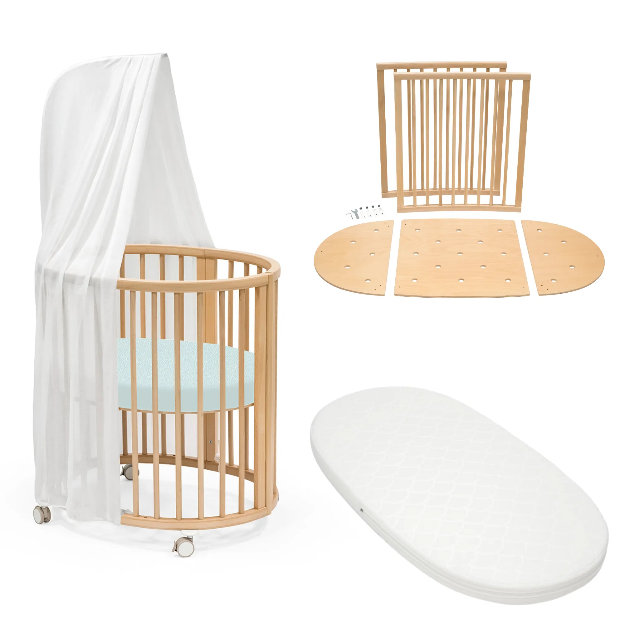 Stokke® Sleepi™ Mini Natural Grow with Me Bundle