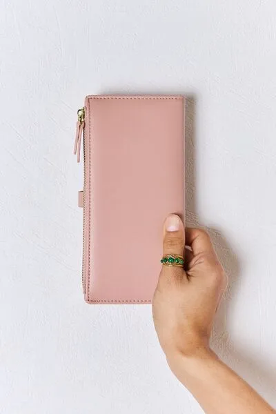 Texture PU Leather Wallet