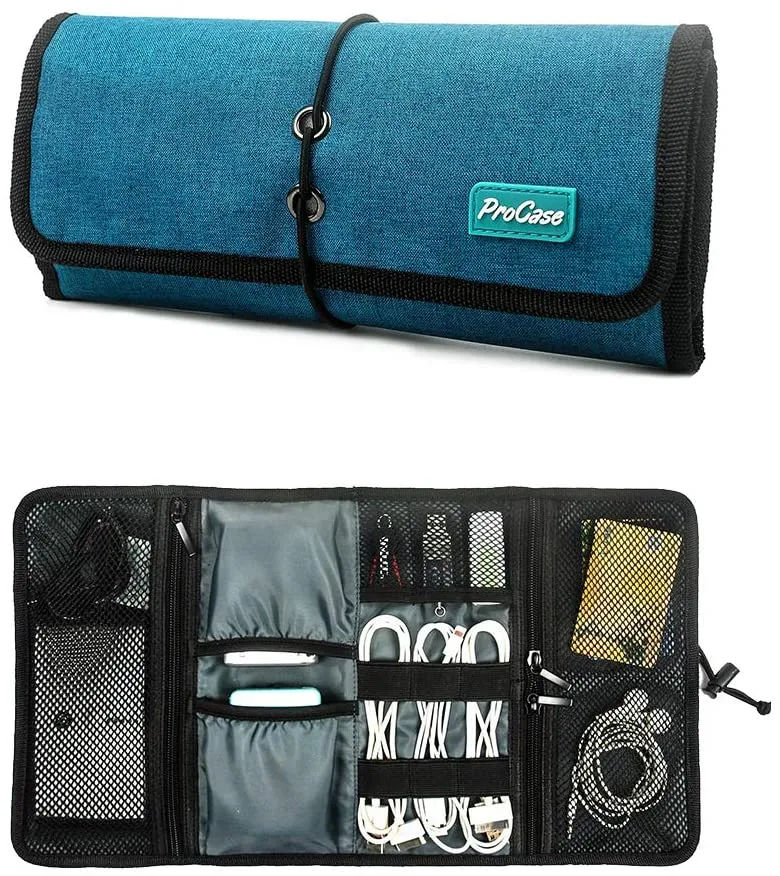 Travel Electronic Organizer Cord Pouch | ProCase