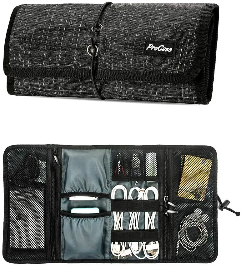 Travel Electronic Organizer Cord Pouch | ProCase