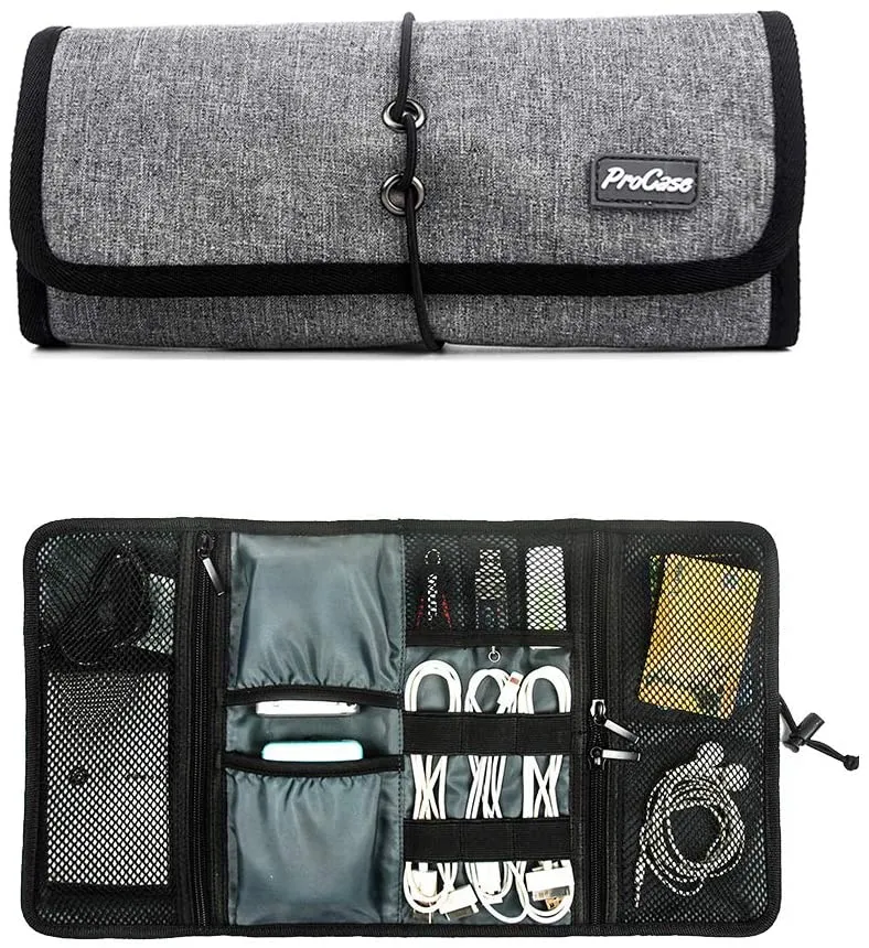 Travel Electronic Organizer Cord Pouch | ProCase