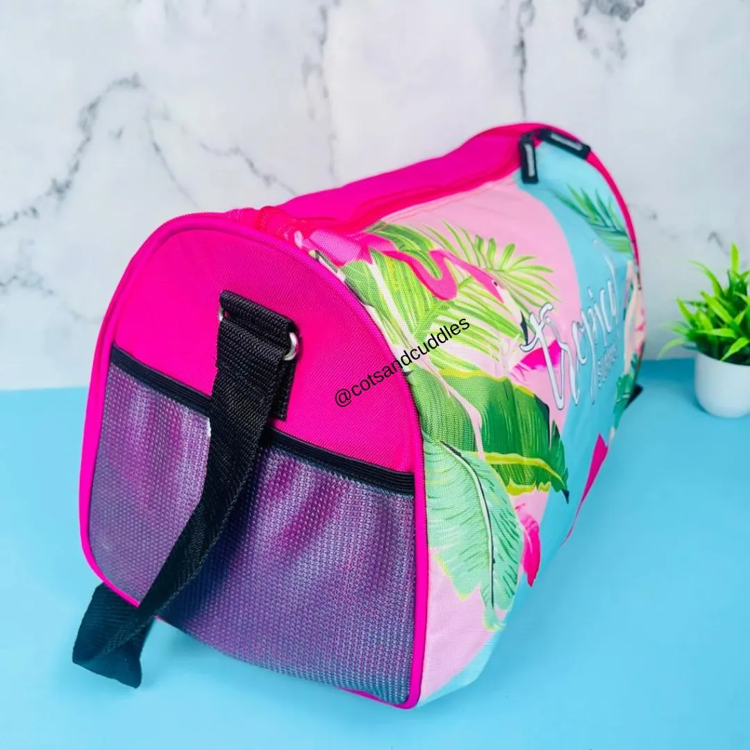 Versatile Travel Bag with Side Pockets: The Perfect Blend of Style and Functionality (Mermaid Power)