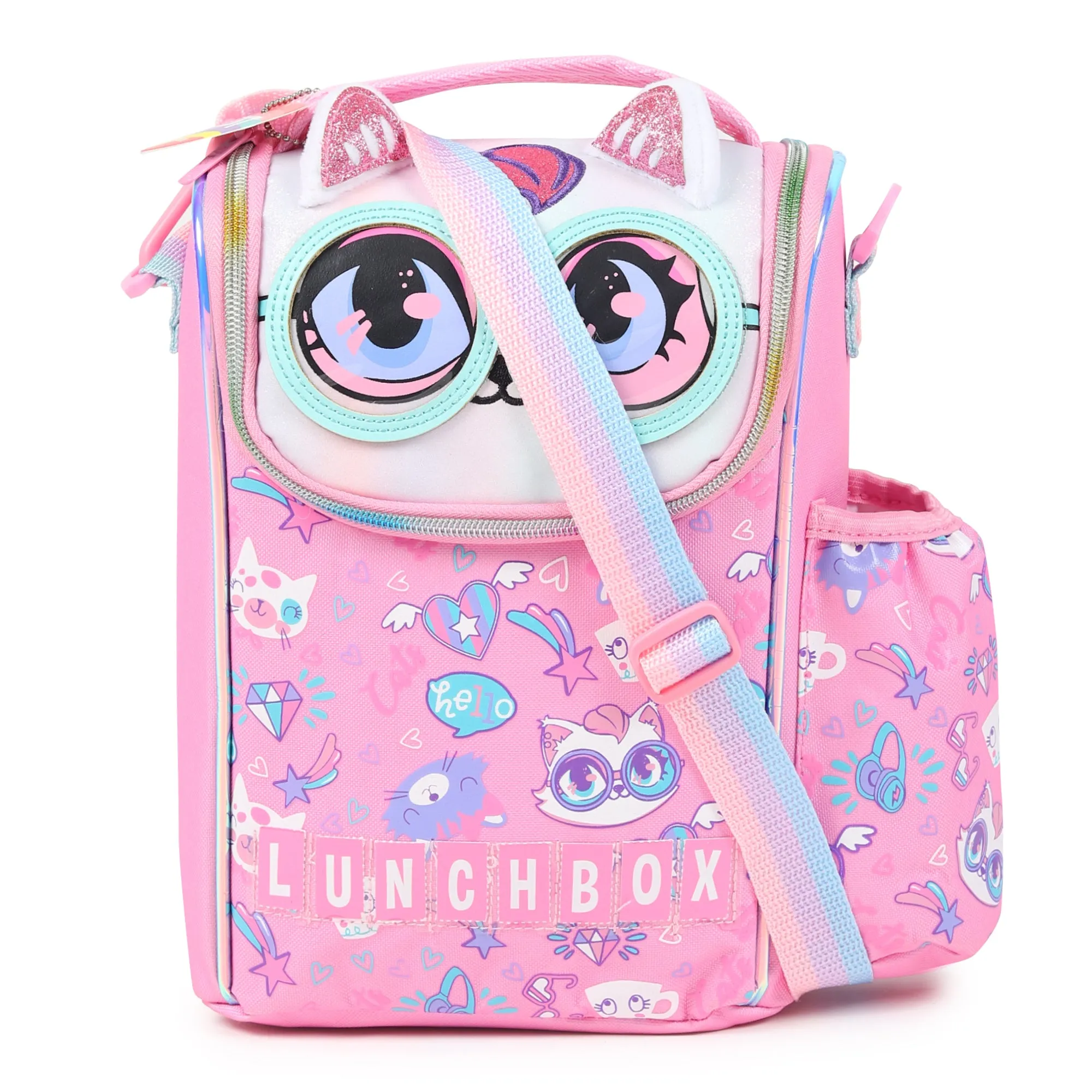 Vest Thermal Lunch Bag for Kids - Two Layer Insulated Cooler Bag