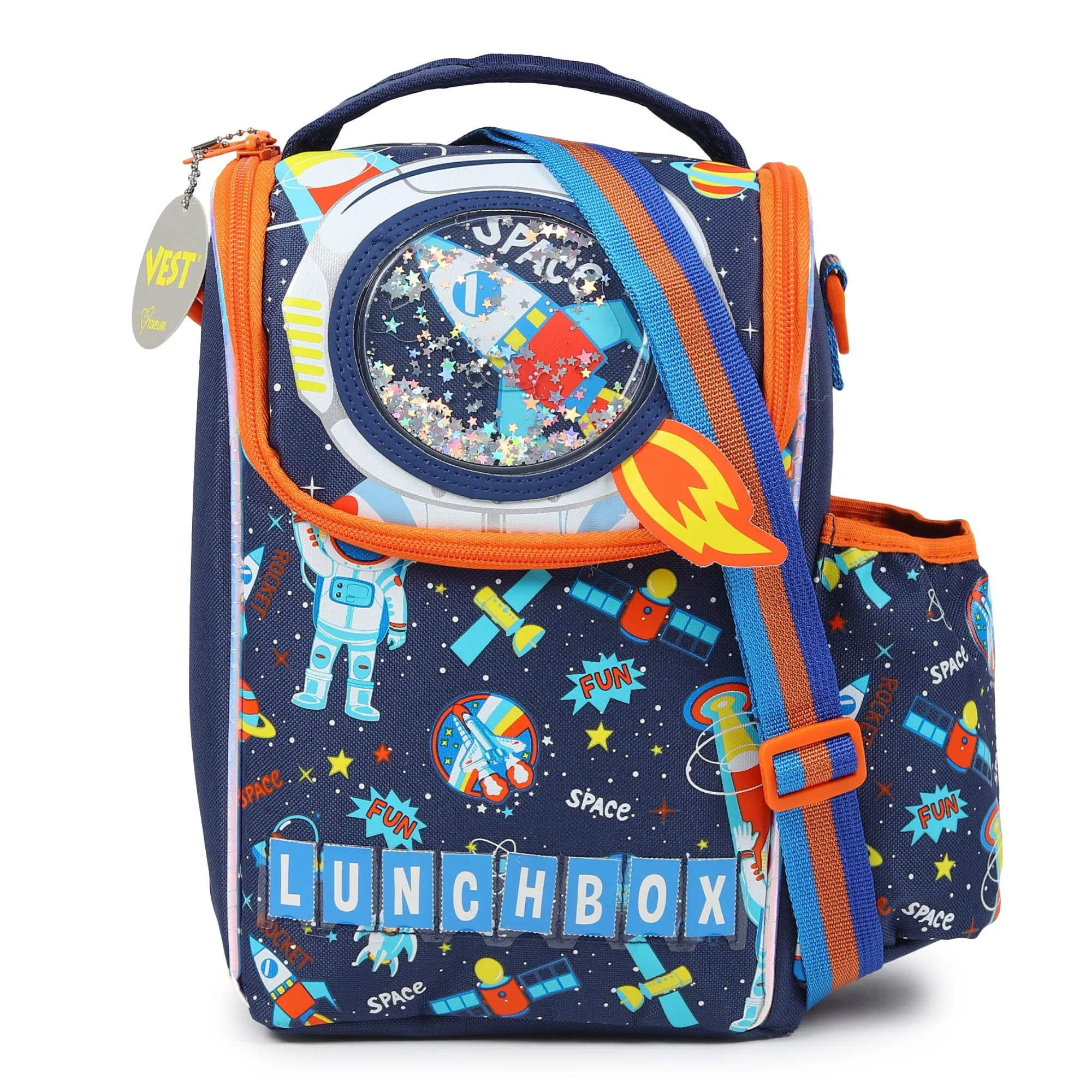 Vest Thermal Lunch Bag for Kids - Two Layer Insulated Cooler Bag