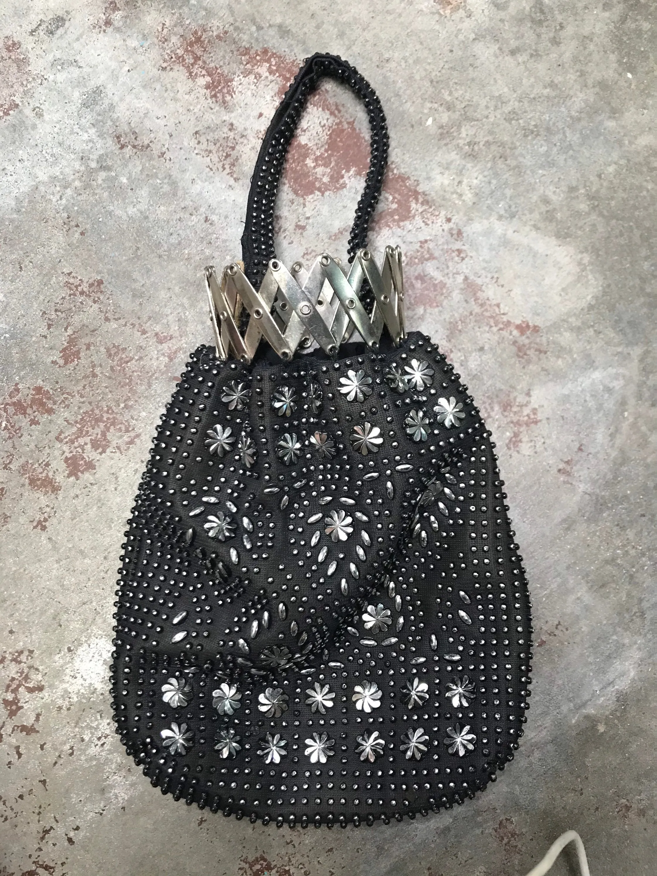 Vintage 20s/ 30s/ Beaded/ Flapper/ Cocktail/ Evening Purse Satchel