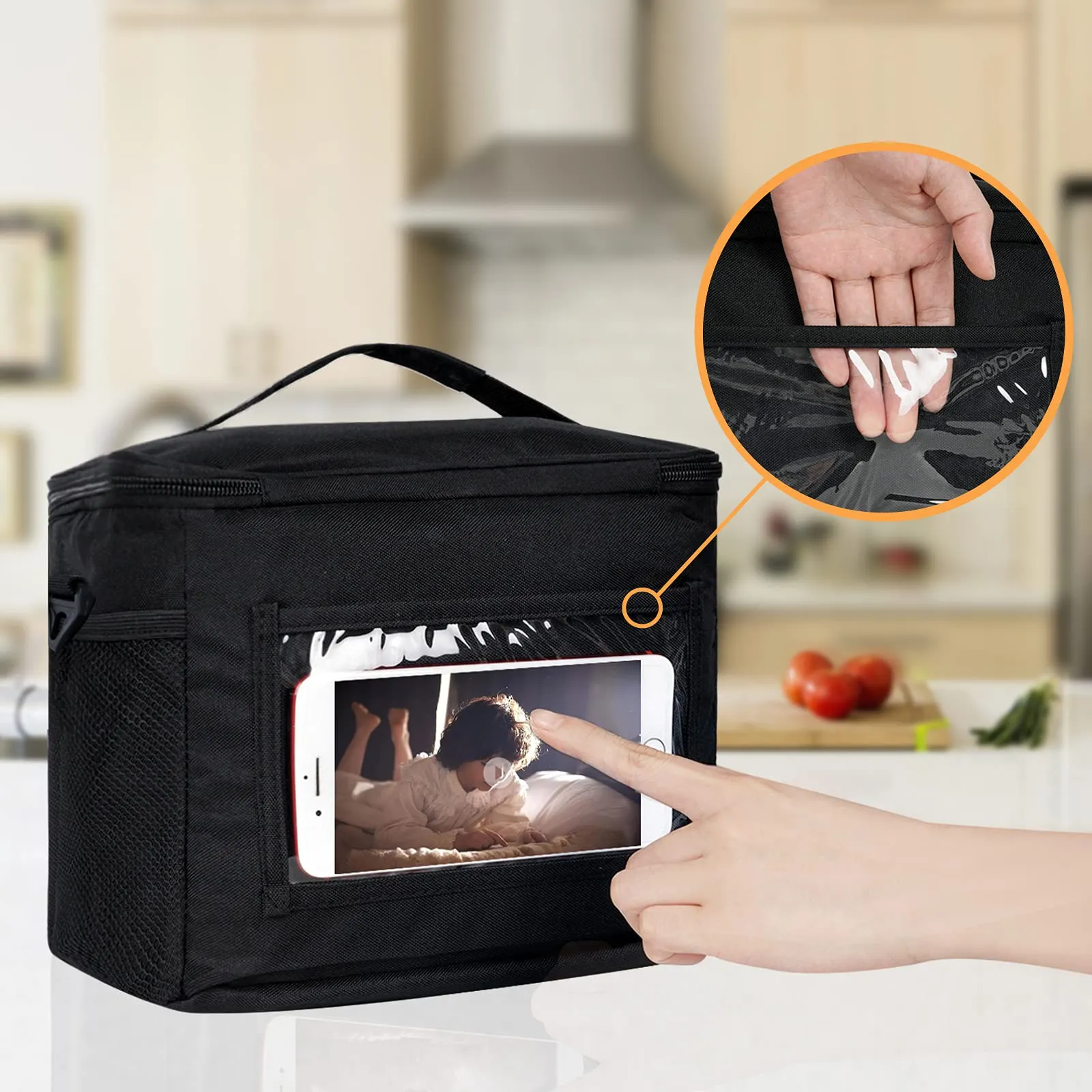 WF7028 Waterproof Insulated Lunch Bag